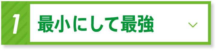 最小にして最強